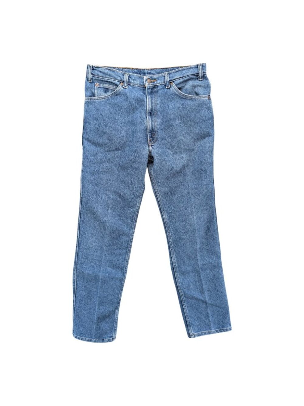 Levis Silver Medal Jeans Mens Blue Medium Wash Denim Straight Leg Size 34x32
